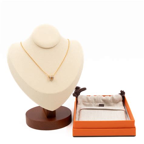 hermes mini pop h necklace marron glace|mini pop h pendant.